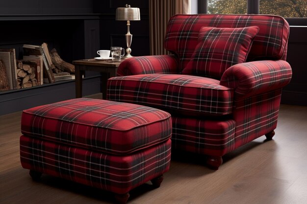 Sofa 1osobowa rozkładana black red white do małych wnętrz